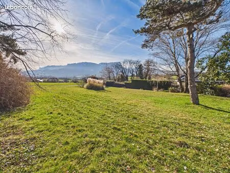 sainte helene du lac - terrain plat viabilisé - 1000 m² - vue montagnes