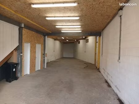 entrepot + appartement f2 sanvic eglise