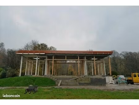 structure architecturale prestige 155m² - acier/bois/inox - modulable