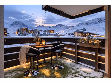 vente appartement 3 pièces 55 m² à tignes (73320)  785 000 €