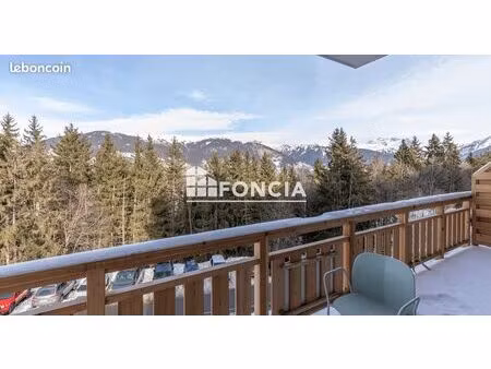 appartement 2 pièces en front de neige  courchevel