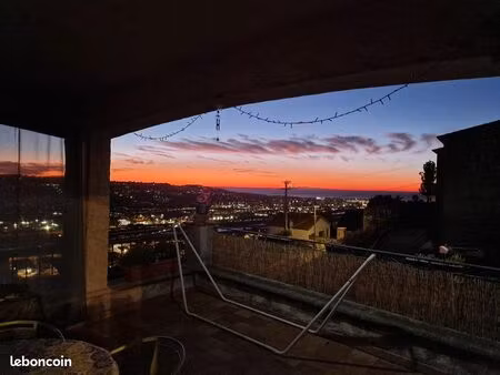 haut de villa - vue imprenable - t4 165 m² – vue mer 180° – montaleigne