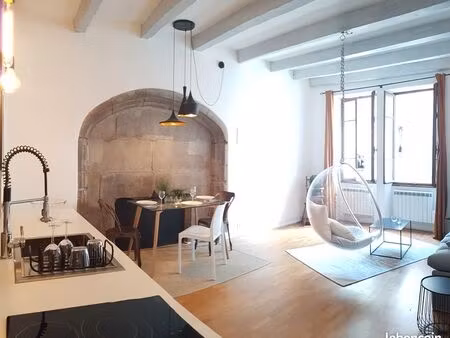 t2 rue du pâquier hyper centre vieille ville lac