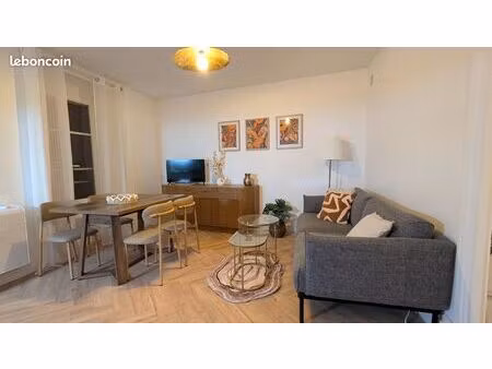 élégant f2 meublé – 36 m² – montereau-fault-yonne – quartier du majestic (centre-ville)