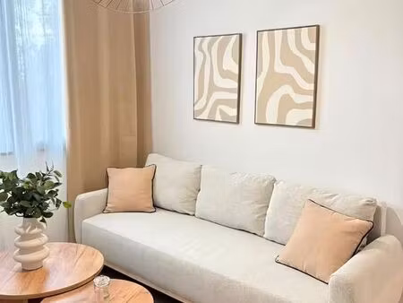 t2 meublé 39m² - nemours centre ville