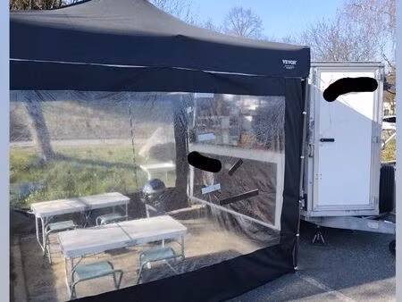 à vendre – foodtruck kebab / tacos / burgers – emplacement fixe – très bon ca