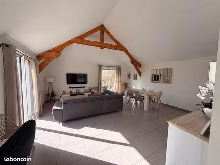 maison 3 ch. 118m2 jardin 400m2 4km vernon