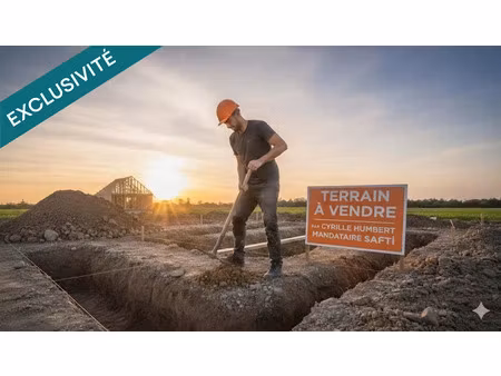 vente terrain 696 m² à pierrefontaine-les-varans (25510)  59 000 €