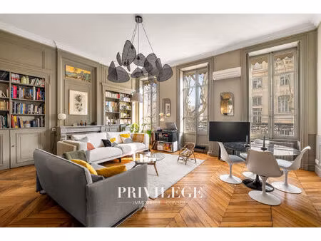 vente appartement 6 pièces 150 m² lyon 6 (69006)