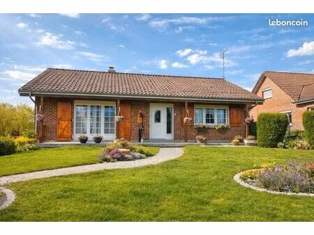 plain pied 3 chambres avec sous-sol complet - environnement calme