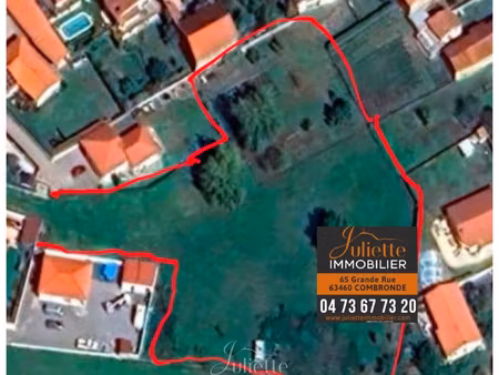 terrain de 732m2 viabilise