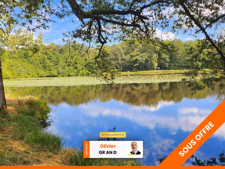 etang + terrain de loisir + foret de chenes - proche centre-bourg