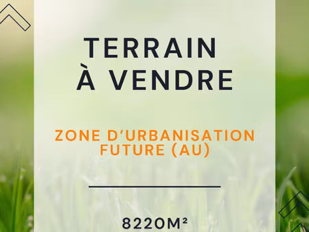 terrain noyen sur sarthe 8220 m2