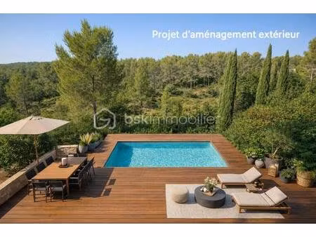 montpellier nord - villa avec piscine - vue sur la nature - 6 chambres - parcelle de 1400m