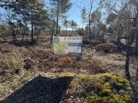 vente terrain 49945 m² à régusse (83630)  135 000 €
