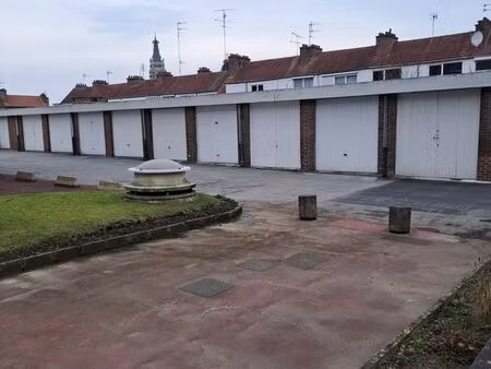 garage individuel hyper centre cambrai