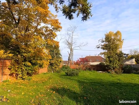 terrain à vendre proche centre ville gouvieux
