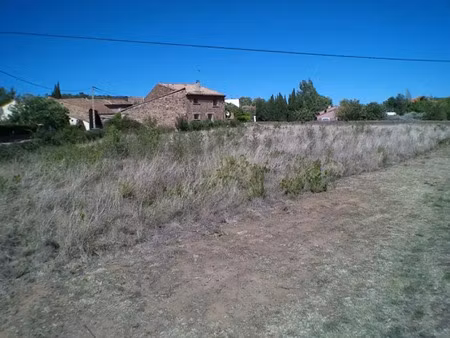 vente terrain 1410 m² à cébazan (34360)  155 000 €