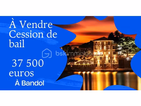 vente locaux professionnels 1 pièce 37 m² à bandol (83150)  37 500 €