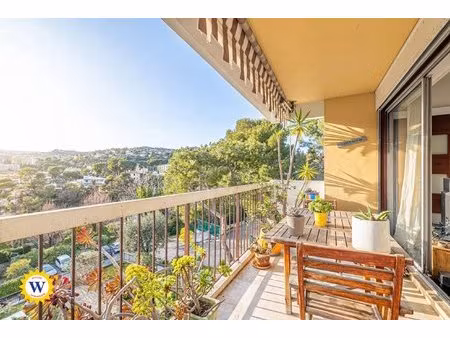 cimiez 2 pieces terrasse etage eleve parking et cave