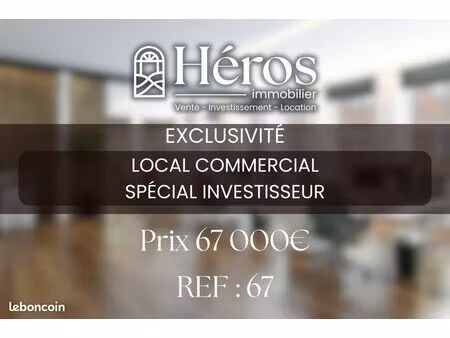 local commercial 52 m² rethel