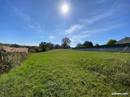 terrain 875 m² bohas meyriat rignat
