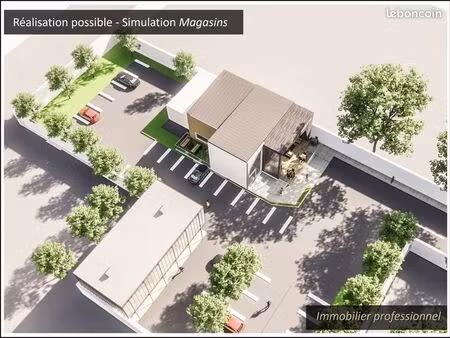 rare sur ce secteur prisé : terrain commercial de 4.200 m²