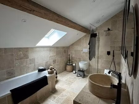 maison 150m2- grand garage  terrasse & cave voûtée