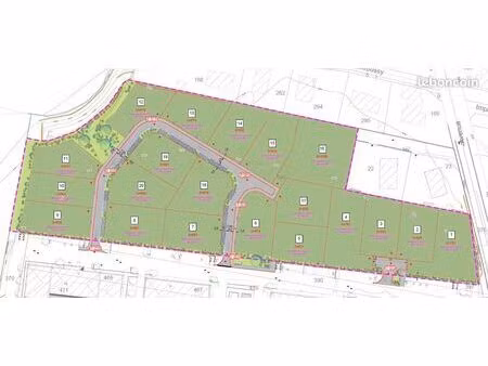 terrain 1 066 m² arbent