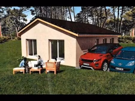 terrain à bâtir + parcelle naturelle – 1 385 m² – valserhône