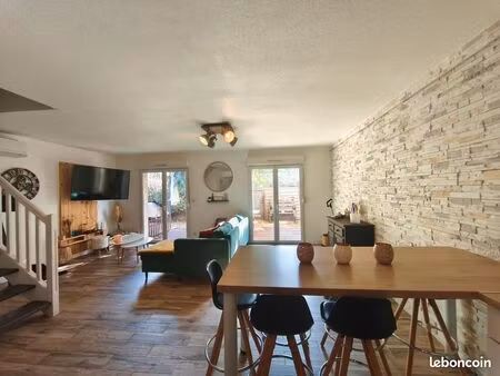 maison 3 faces 80m² – jardin 215m²