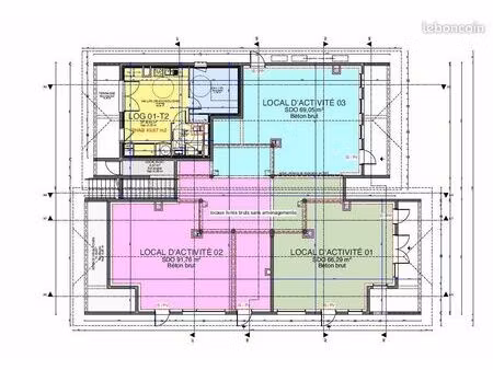 local commercial 227 m² viriat