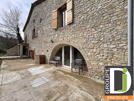 batisse en pierre à vendre à mirabel-et-blacons  avec vaste ja