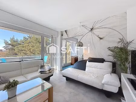 annecy-le-vieux - t3 bis rénové balcon - garage