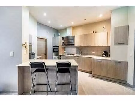 schaerbeek | lumineux appartement 1ch + bureau en rdc