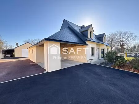 très belles maison contemporaine + 150m2 de dependances