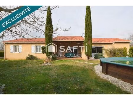 très beau plain pied  4 chambres  garage