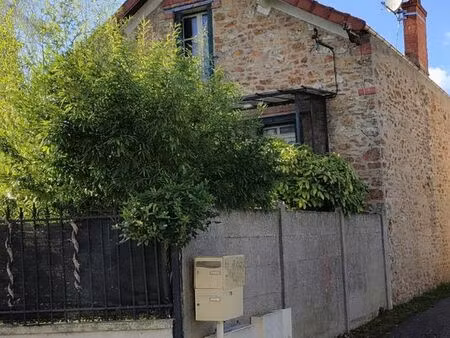 maison en meulière à rénover - 76m² loi carrez - terrain 300m² - épinay-sur-orge