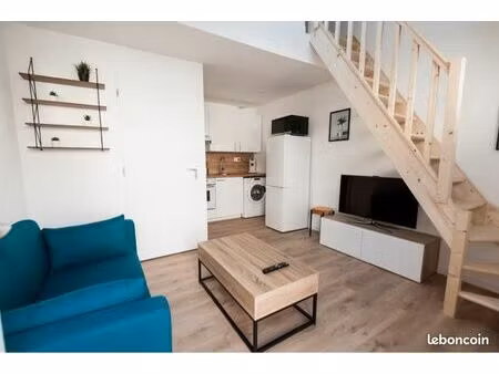 studio meublé haut de gamme proche centre & gare / stationnement inclus