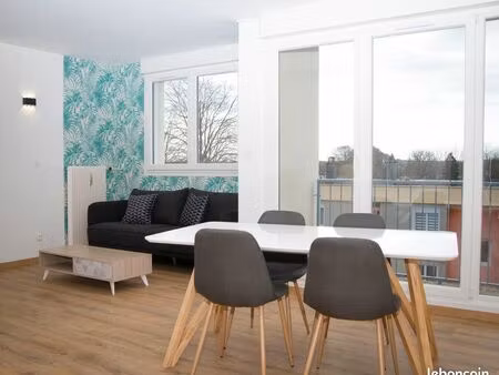 spacieux t2 auxonne centre - balcon - chauffage et eau inclus