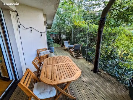 grand appartement 105 m² avec terrasse arborée de 30 m² - résidence babylone au pré saint-