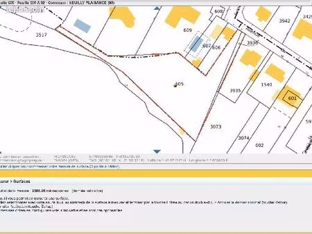 grand terrain constructible de 2 367 m² en fond de parcelle – neuilly-plaisance (plateau d