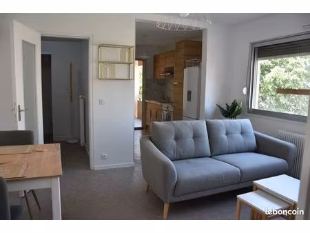 t2 meublé péronnas proche gare bourg en bresse