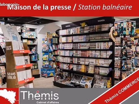 librairie  presse 100 m² st brieuc