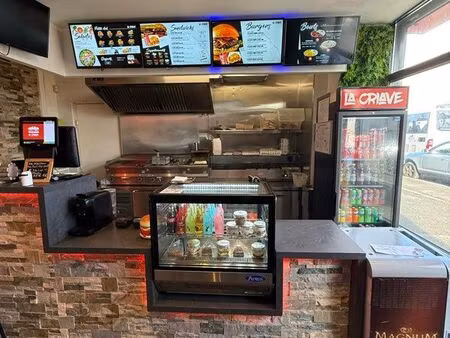 fond de commerce fast food