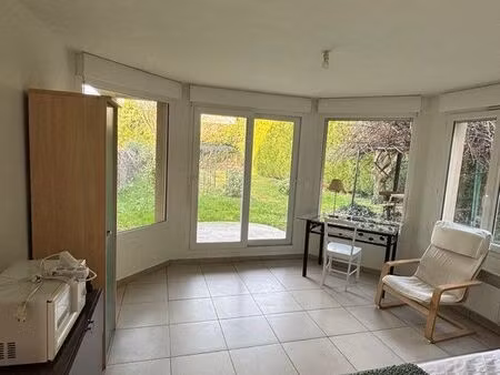 studio 24 m² en rdc côté jardin – dépendance pavillon – calme & lumineux – 1 personne