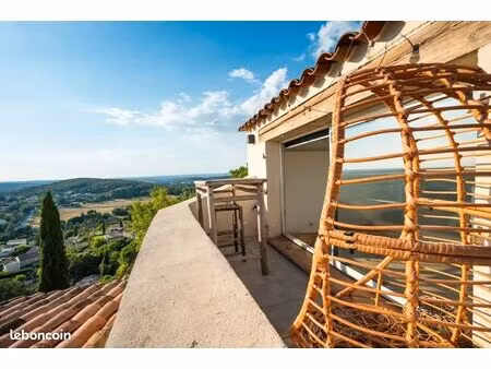 maison de village meublé à louer de 34 m² + terrasse de 4 m² avec vue à 180°