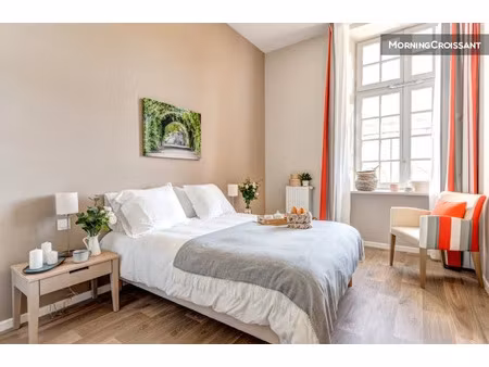 location meublée appartement 2 pièces 40 m² à compiegne (60200)  800 €
