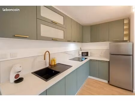 à 10 minutes de disneyland – f2 meublé de 56 m² avec terrasse et jardin