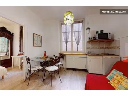 location meublée appartement 2 pièces 28 m² à lyon 1er (69001)  1 300 €